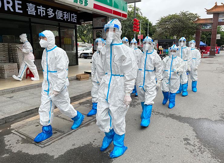 集团党员助力广州疫情封控区，筑牢抗疫“长城”